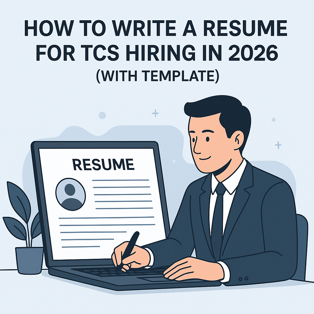 How to Write a Resume for TCS Hiring in 2026 (With Template)