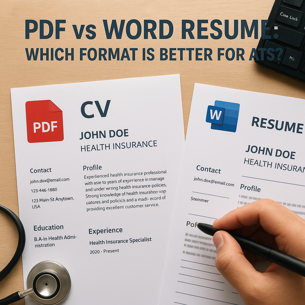 PDF vs Word Resume: Which Format Is Better for ATS?